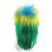 Flag-004~Brazil Mullet Wig